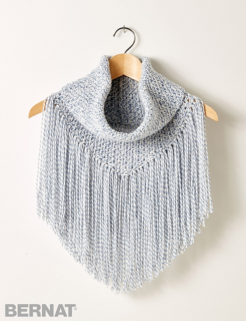 Cozy Fringed Cowl