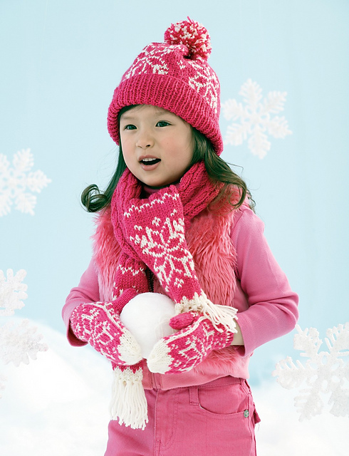 Snowflakes for Me: Scarf 