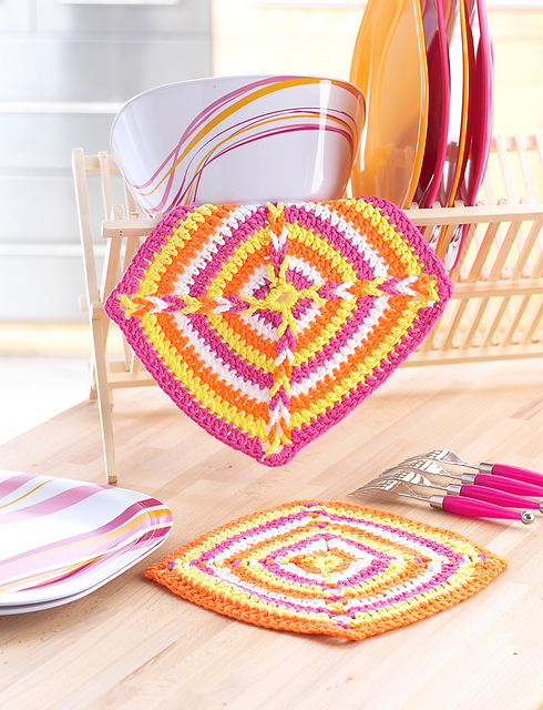 Flower Dishcloths