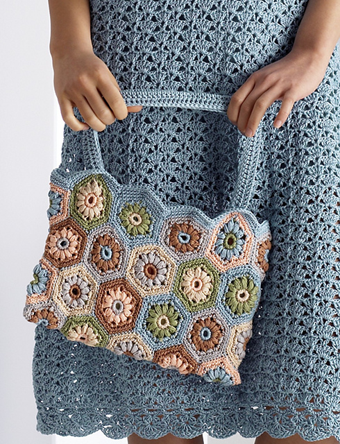 Flower Tiles Bag