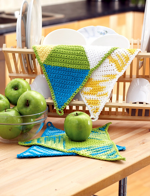 Springtime Triangles Cloth