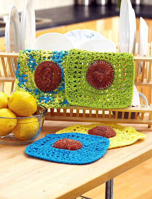 Dishcloth with Scrubby