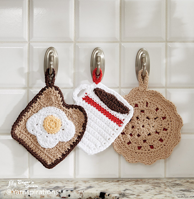 Pot Holder Diner Trio