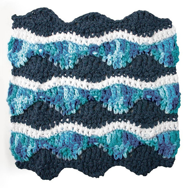 Catch A Wave Dishcloth