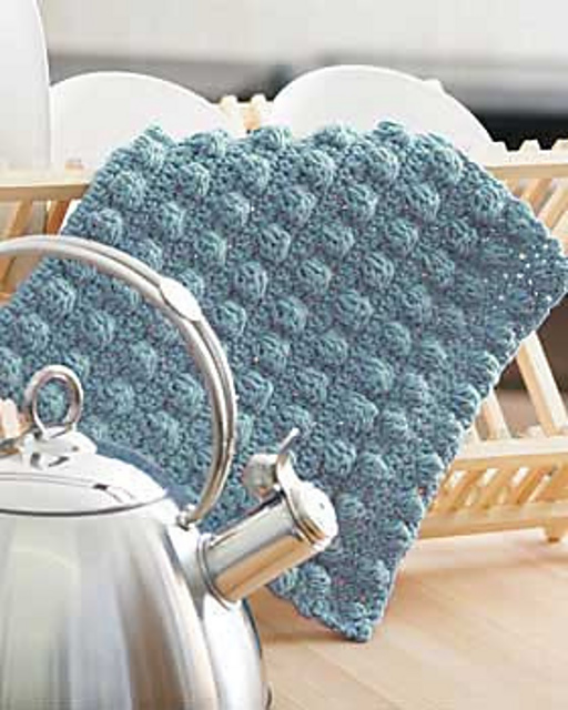 Bobble Bands Dishcloth