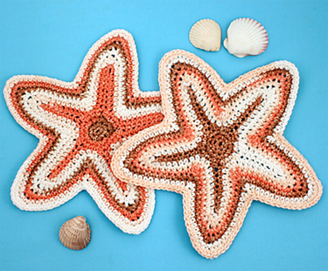Starfish Dishcloth