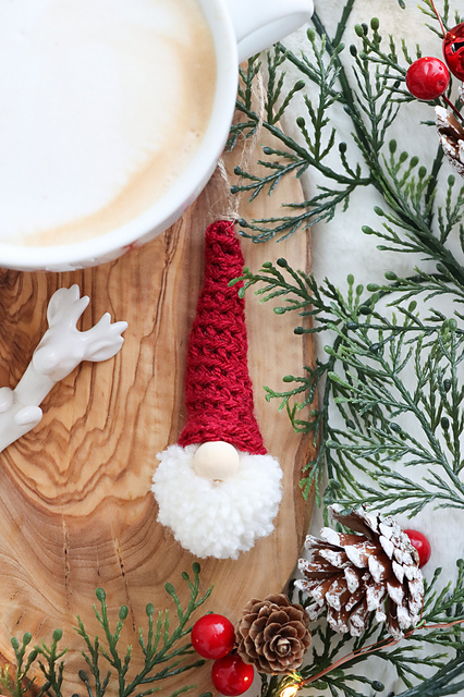 Festive Gnome Tree Decoration