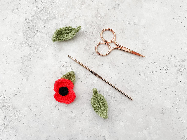 Poppy and Leaf