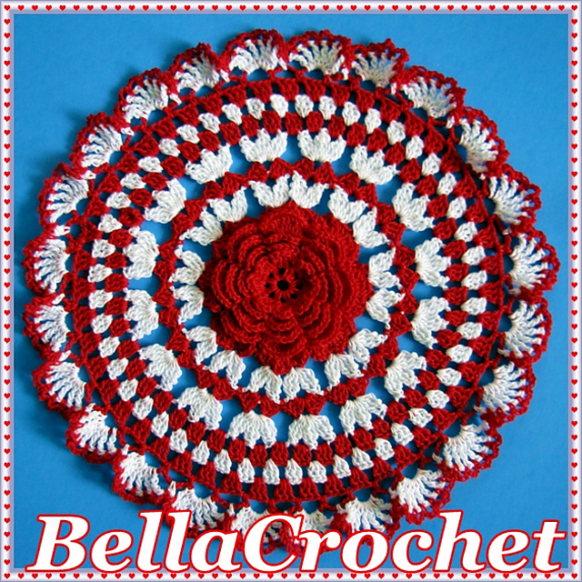 Ruby's Valentine Doily