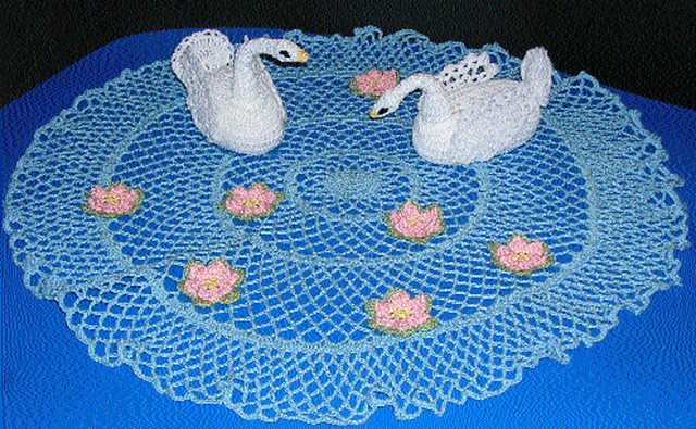 Swan Lake Doily