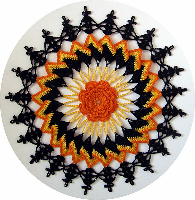 Trick or Treat Doily