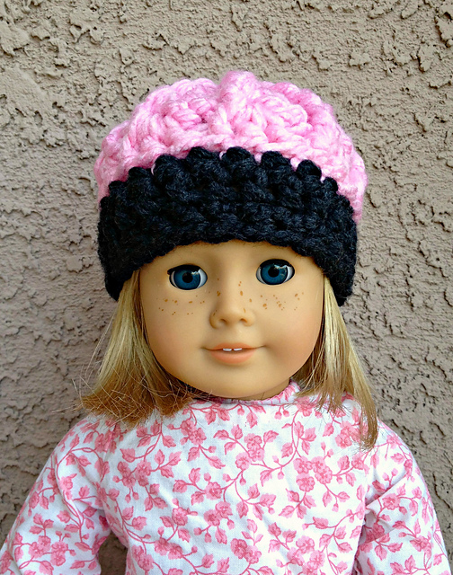 Ribbed American Girl Hat