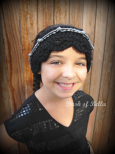 Goth Punk Headband/Earwarmer