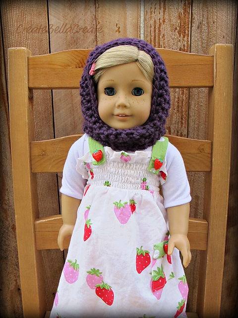 American Girl Doll Convertible Cowl