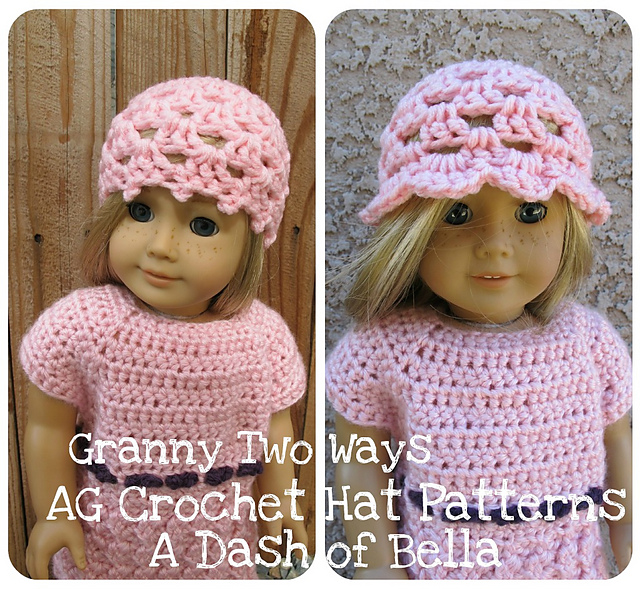 Granny Two Ways American Girl Hat