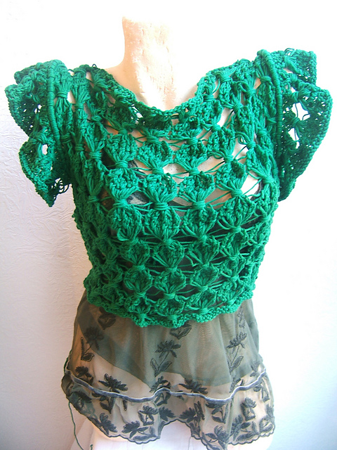 Child/Adult Foliage Short Sleeve Top