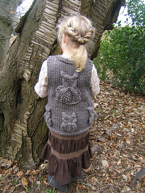Highland Brown Owl Child/Adult Cardigan