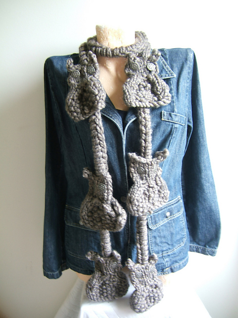 Brown Owl Scarf