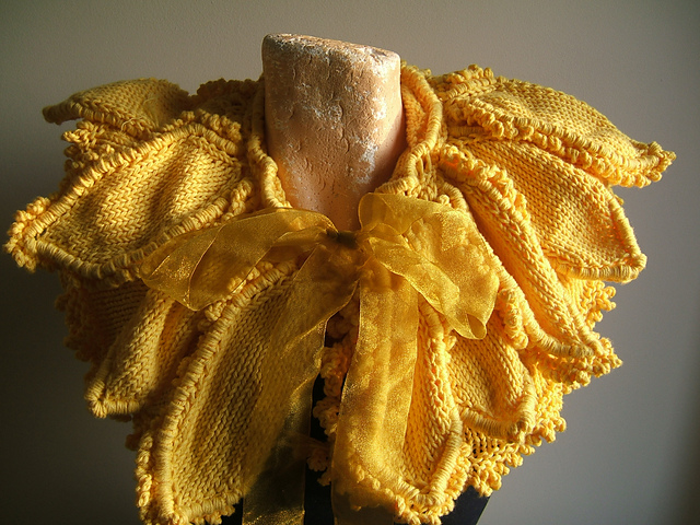 Daffodil Ribbon Cape