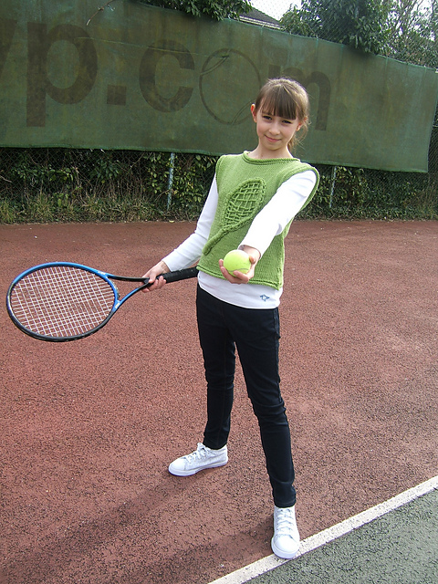 Anyone For Tennis Sleeveless Top