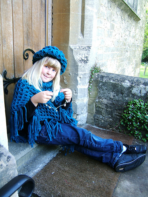 Giant Honeycomb One Size Poncho