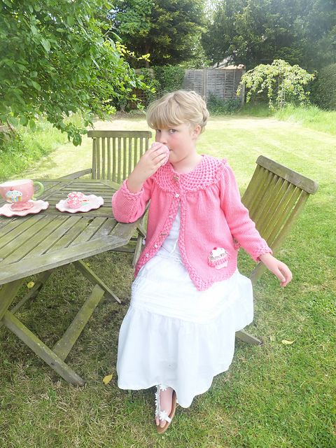 "Cottage" Cupcake Cardigan