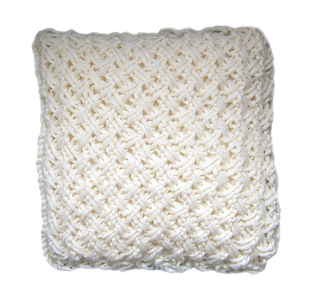 Lattice Effect Cushion Cover
