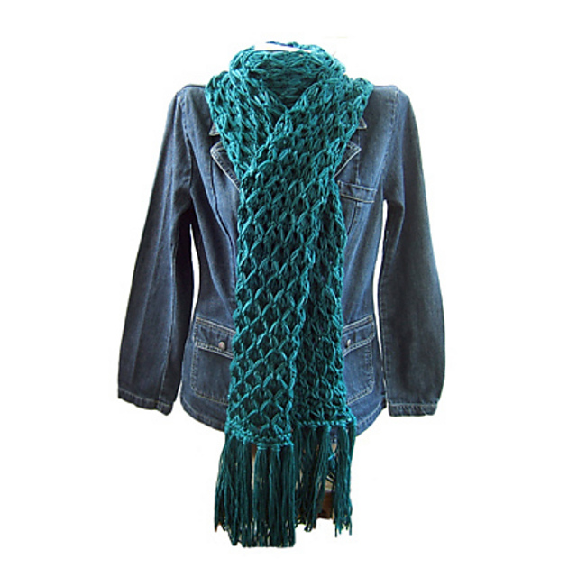 Twist harlequin Scarf / Cowl