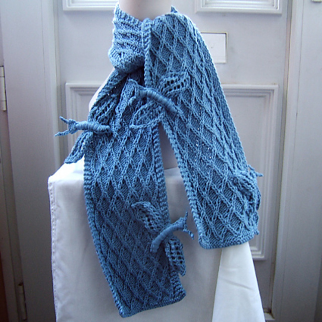 Eco Knit Dragonfly Scarf