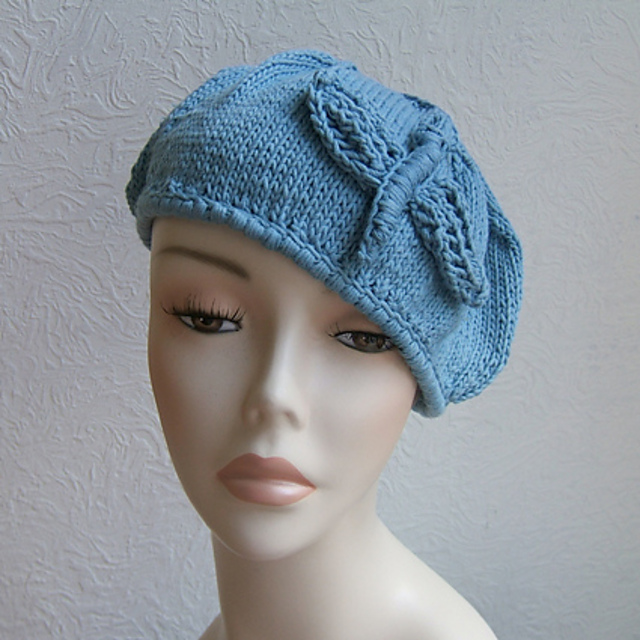 Eco Knit Dragonfly Beret