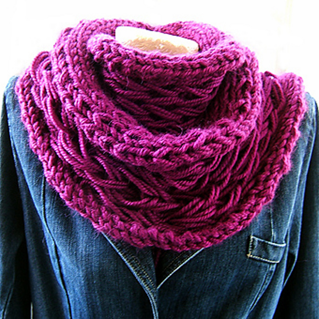 Double Fabric Cowl
