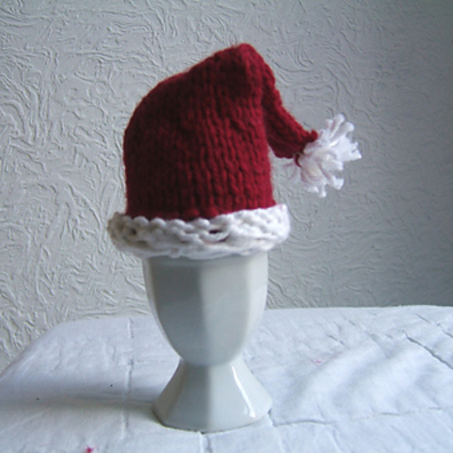 Santa Hat Egg Cosy