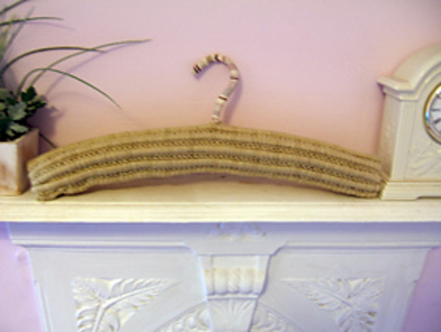 Rustic Dress Hanger Cover