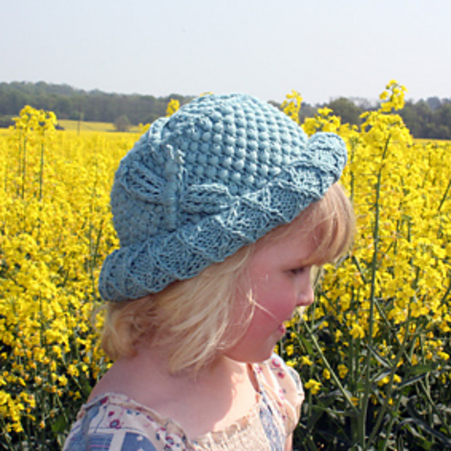 Eco Knit Childs Dragonfly Spring Brimmed Hat