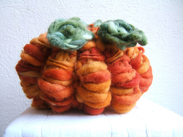 Eco Knit Rustic Pumpkin Tea Cosy