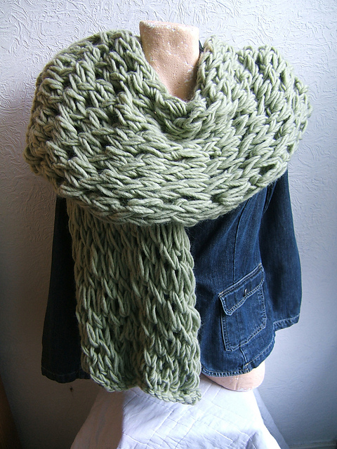 "Pine Needle Shawl