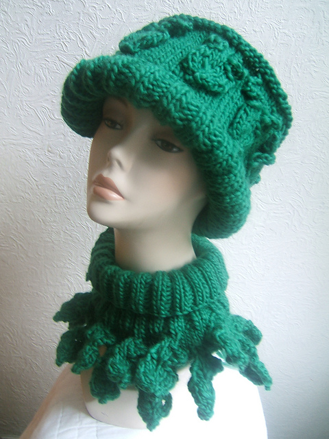 "Woodland" Oak Leaf Brimmed Hat