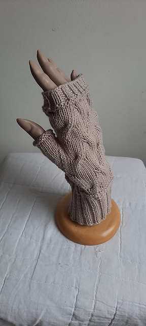 Night In Fingerless Mittens