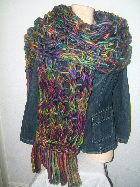 Super Quick Knit Wrap
