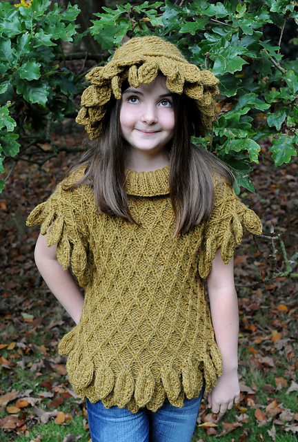 Child/Adult Leaf Tab Tunic