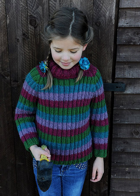 "Up The Allotment" Child Raglan Sweater