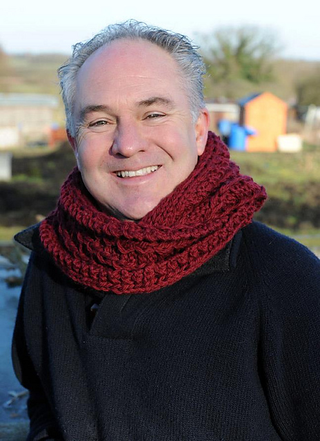 Up The Allotment Ladder Rib Neckwarmer