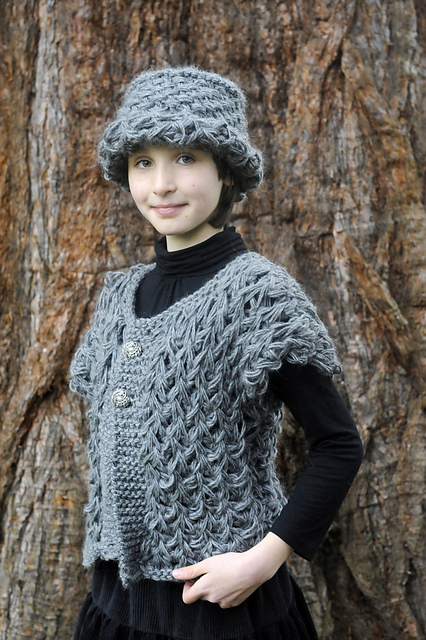 Flame Jacket With Matching Hat