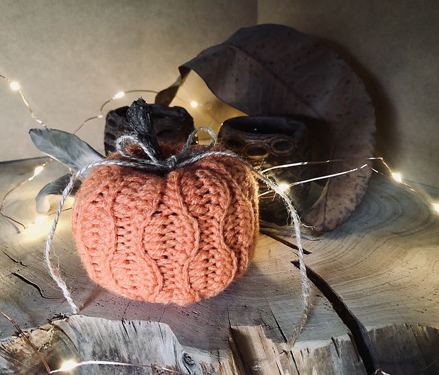 Autumn Waves Pumpkin