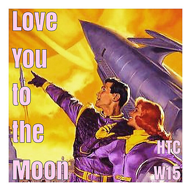 Love You To The Moon Cloth