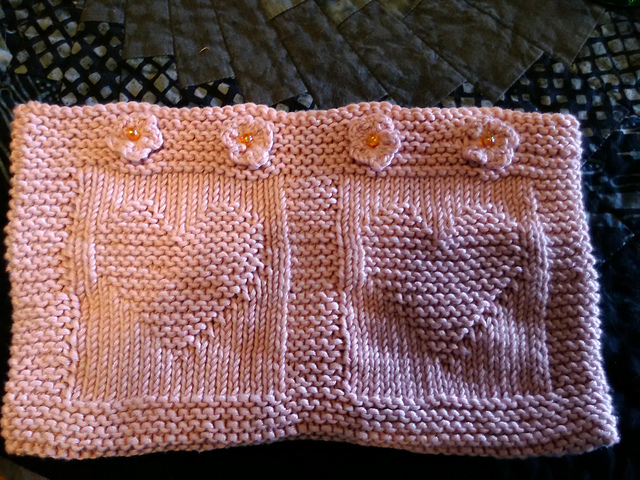Wheat Bag with hearts