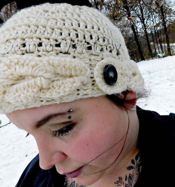 Braided Bun Beanie ( MESSY BUN HAT)