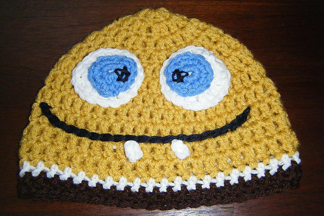 Yellow Square Dude Hat