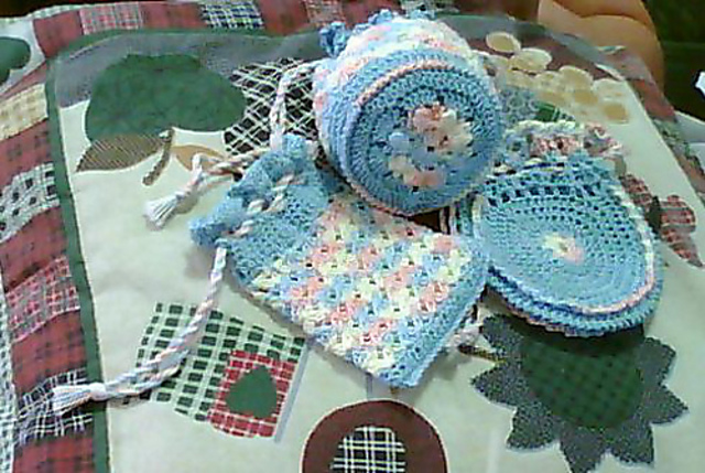 Star Stitch Sachet