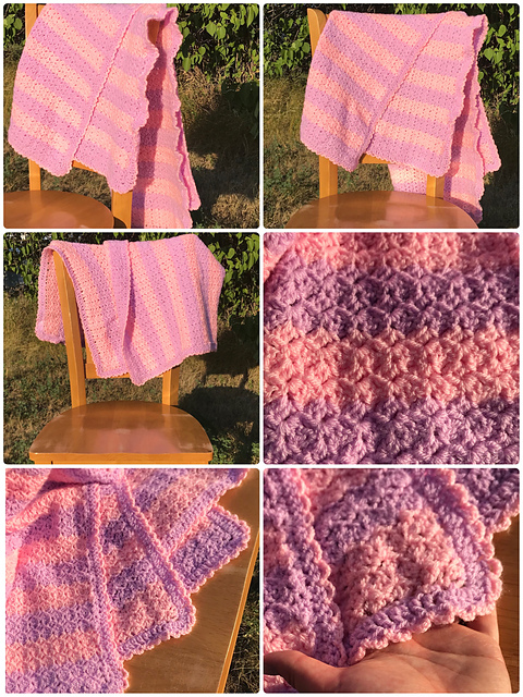 Wisteria Baby Blanket